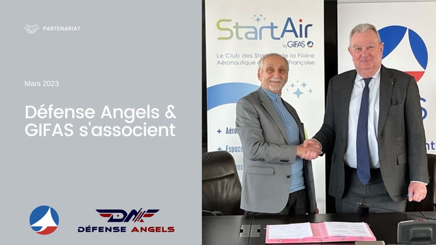 Défense Angels et GIFAS deviennent partenaires