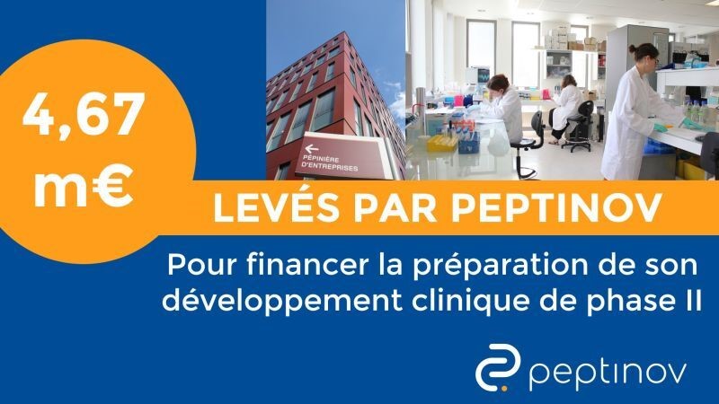Les Business Angels des Grandes Ecoles investissent Peptinov