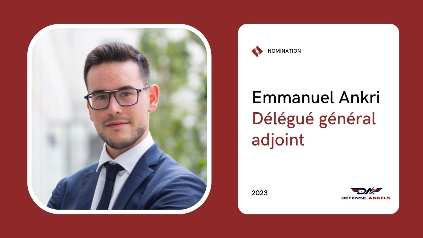 Nouveau délégué général adjoint de Défense Angels