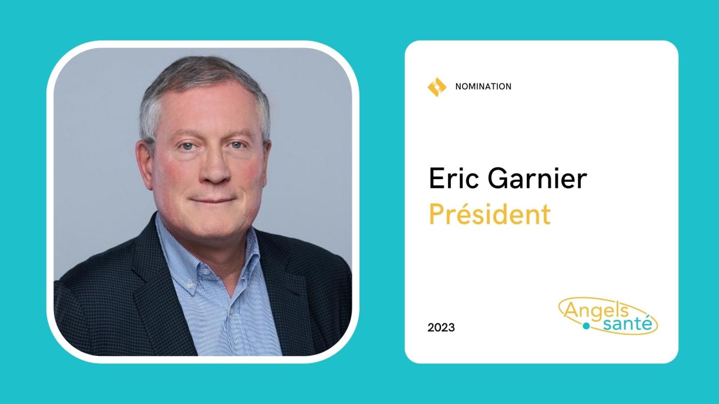 Eric Garnier, nouveau Président d'Angels Santé