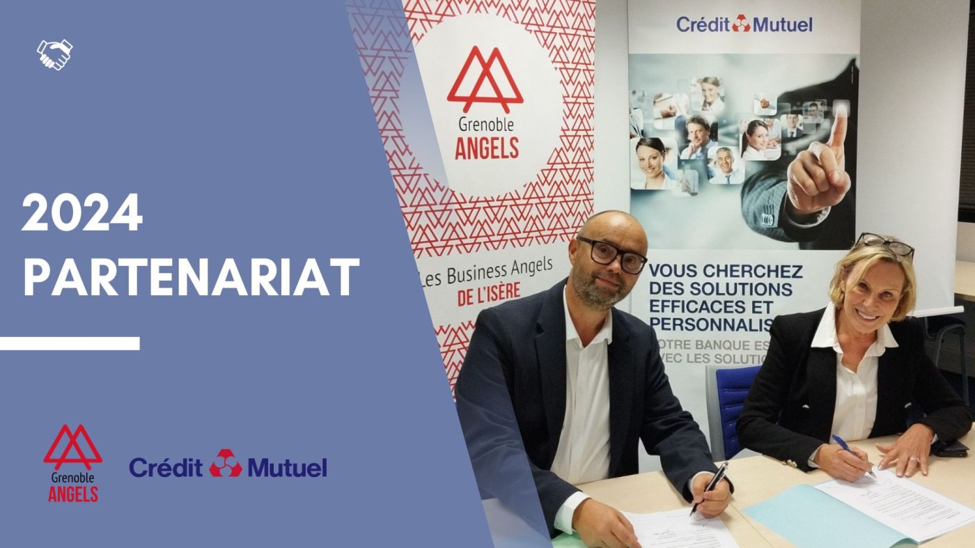 Grenoble Angels et Crédit Mutuel sont partenaires