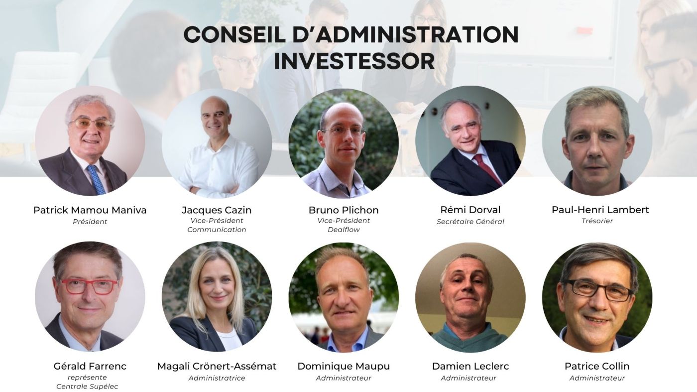 Renouvellement du bureau d'Investessor