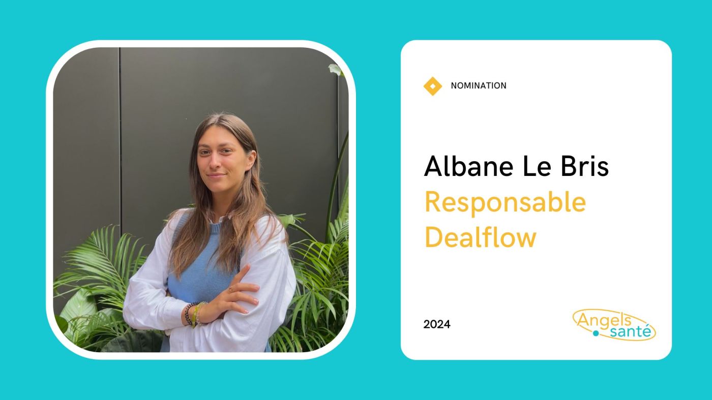 Nouvelle responsable dealflow pour Angels Santé