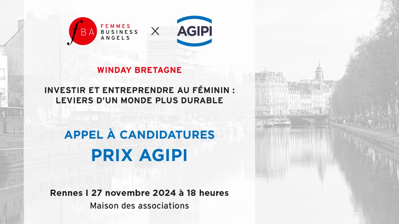 Femmes Business Angels et AGIPI lancent un appel à candidatures pour le Prix AGIPI