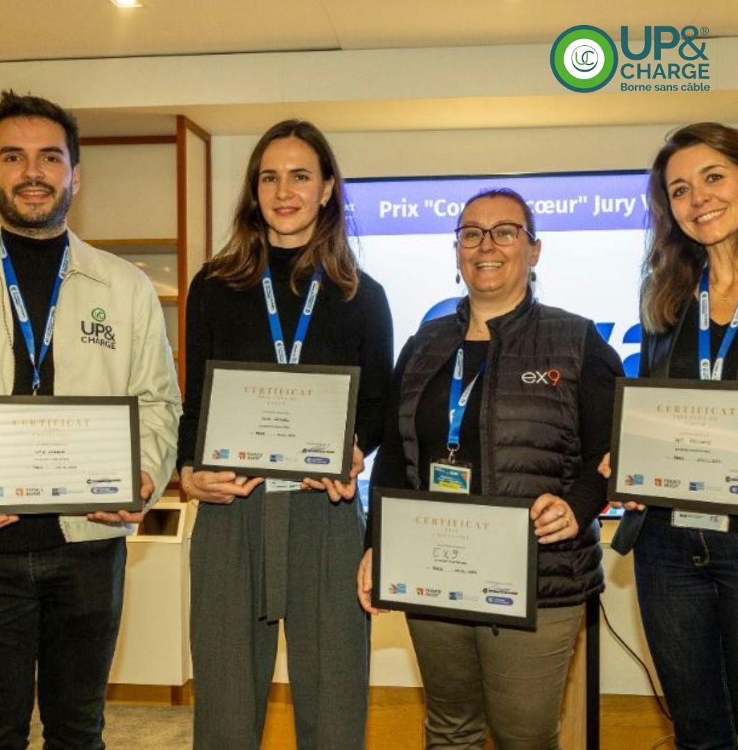 Up&Charge remporte le Prix de Croissance de la 12ème édition de GO Invest Start-up