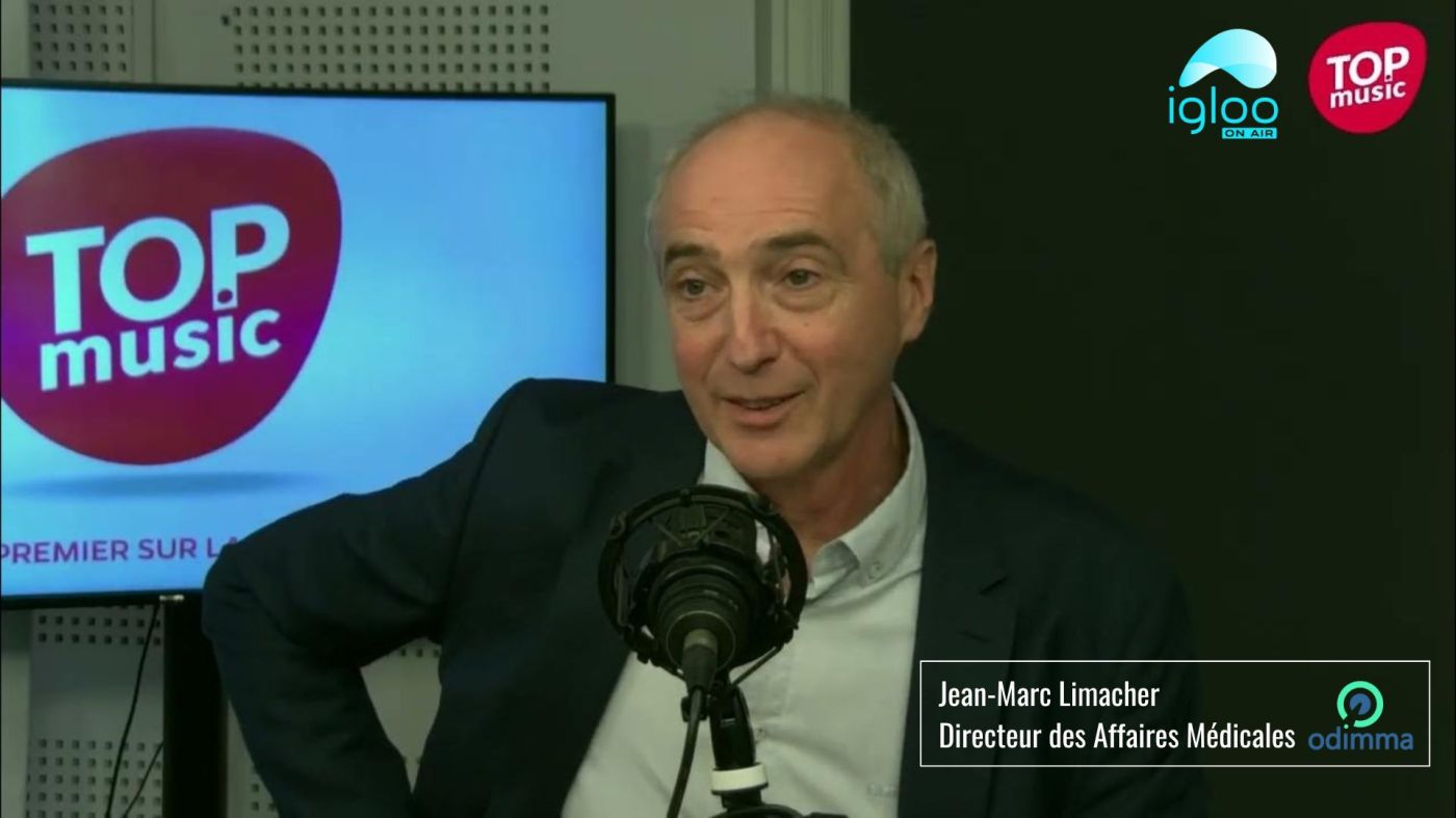 Jean-Marc Limacher, invité dans l'émission Igloo on Air pour parler d'Odimma Therapeutics et de ses avancées majeures dans le secteur de la santé