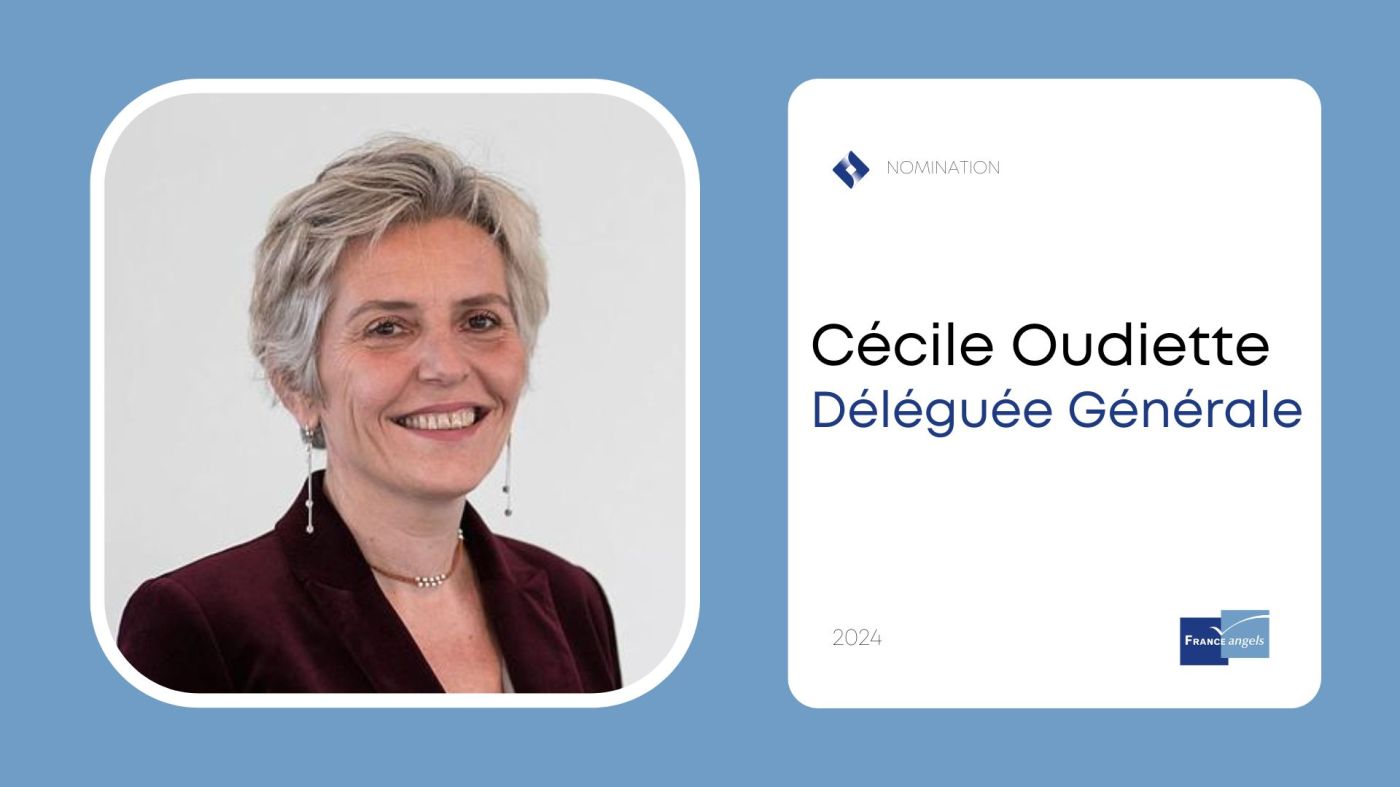 Cécile Oudiette, nouvelle déléguée générale de France Angels.