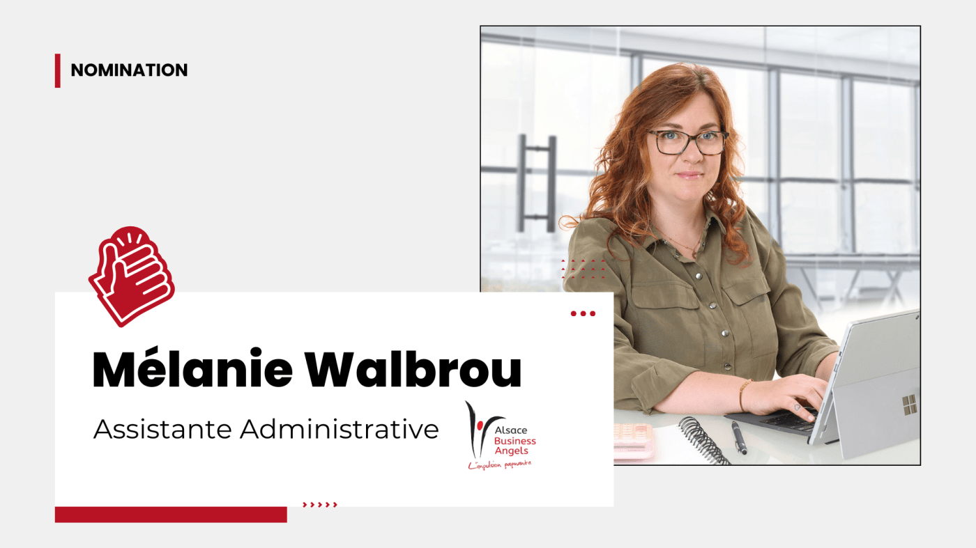 Alsace Business Angels accueille Mélanie Walbrou