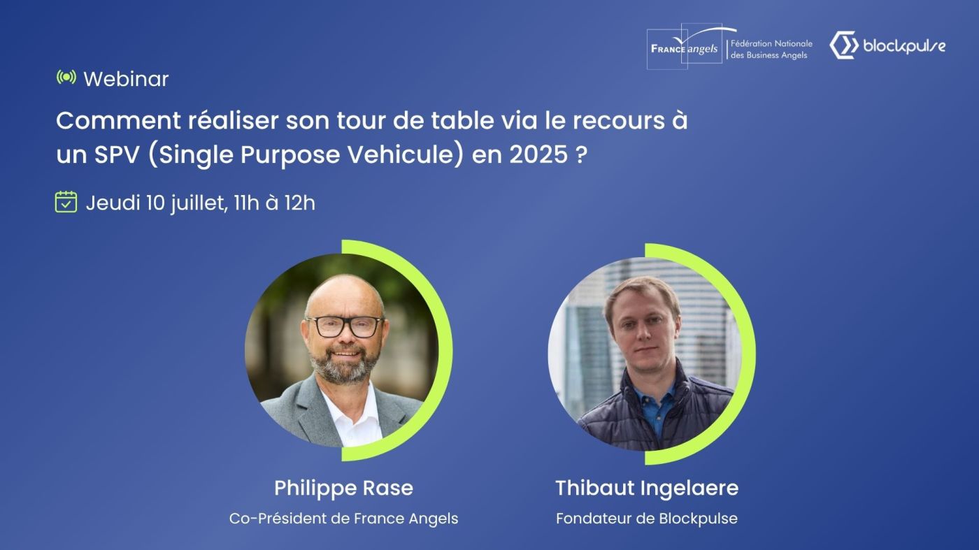Webinar par France Angels & Blockpulse