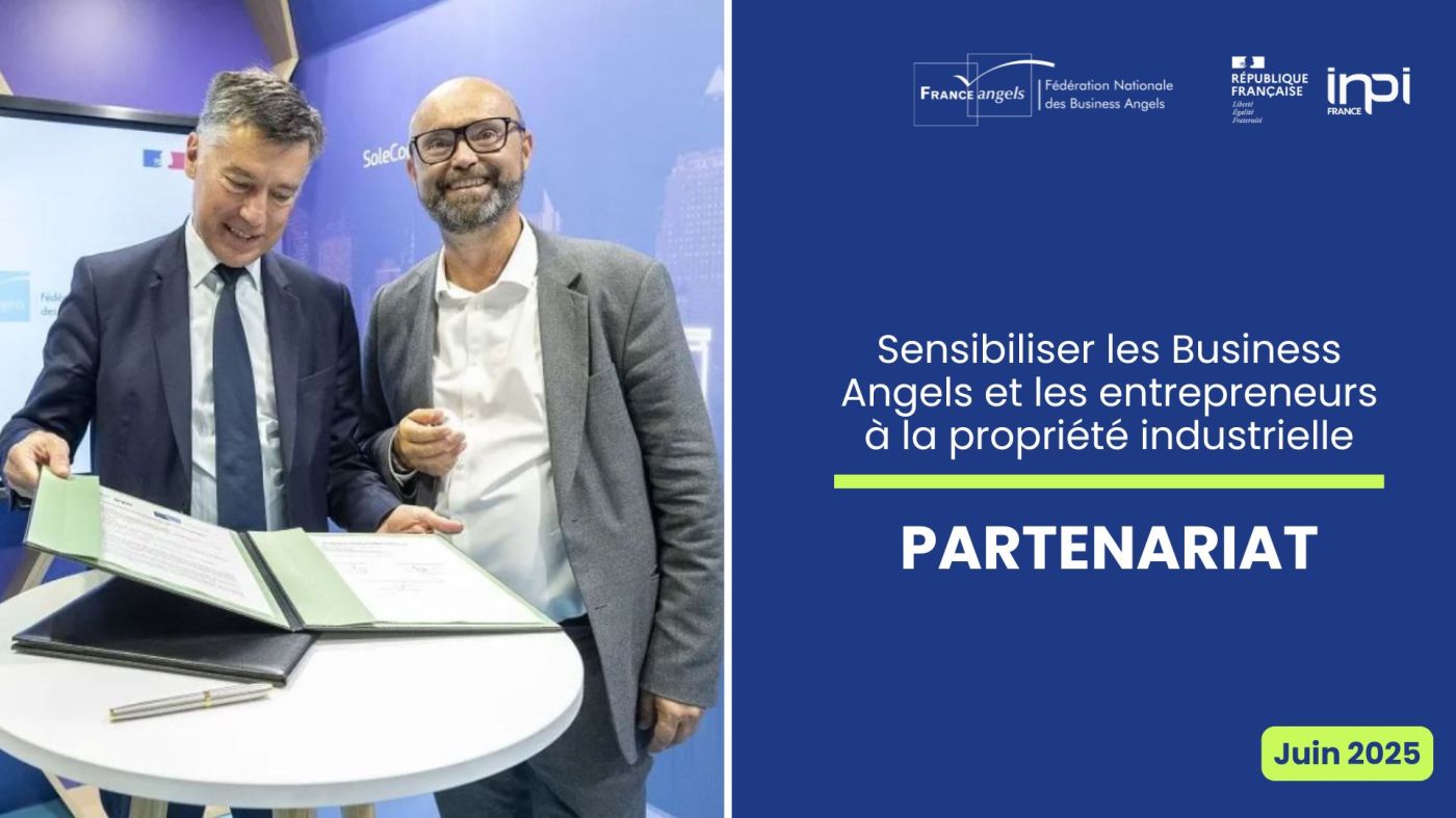 France Angels et INPI s'allient pour une durée de 3 ans