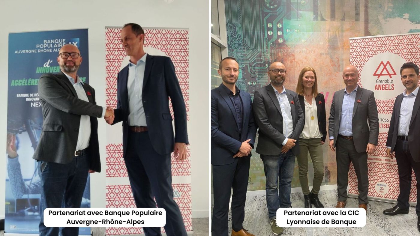 Renouvellement de deux partenariats pour Grenoble Angels aux côtés de la CIC Lyonnaise de Banque et la Banque Populaire Auvergne-Rhône-Alpes.